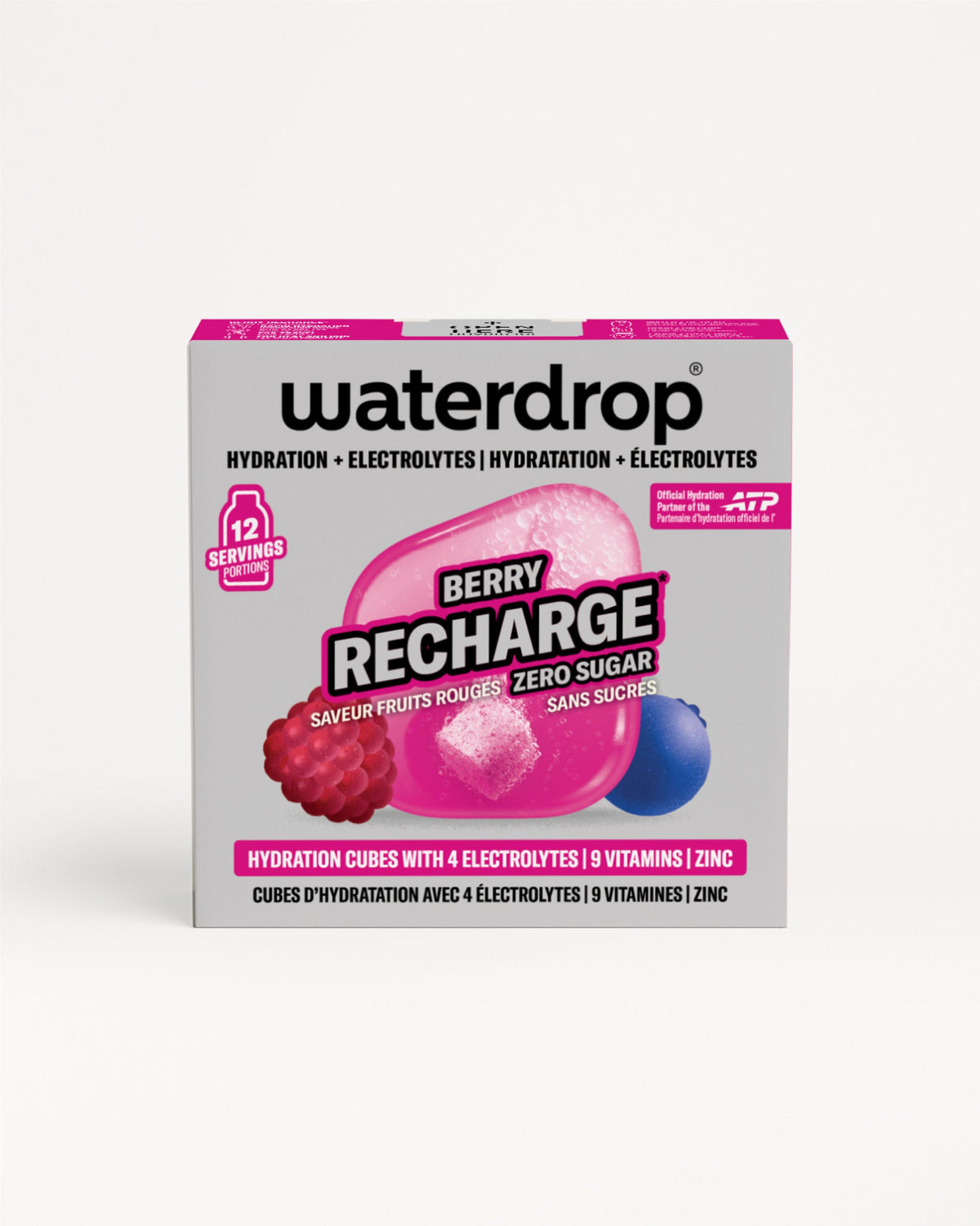 waterdrop® Berry Microlyte Hydration Cubes, 12 Servings