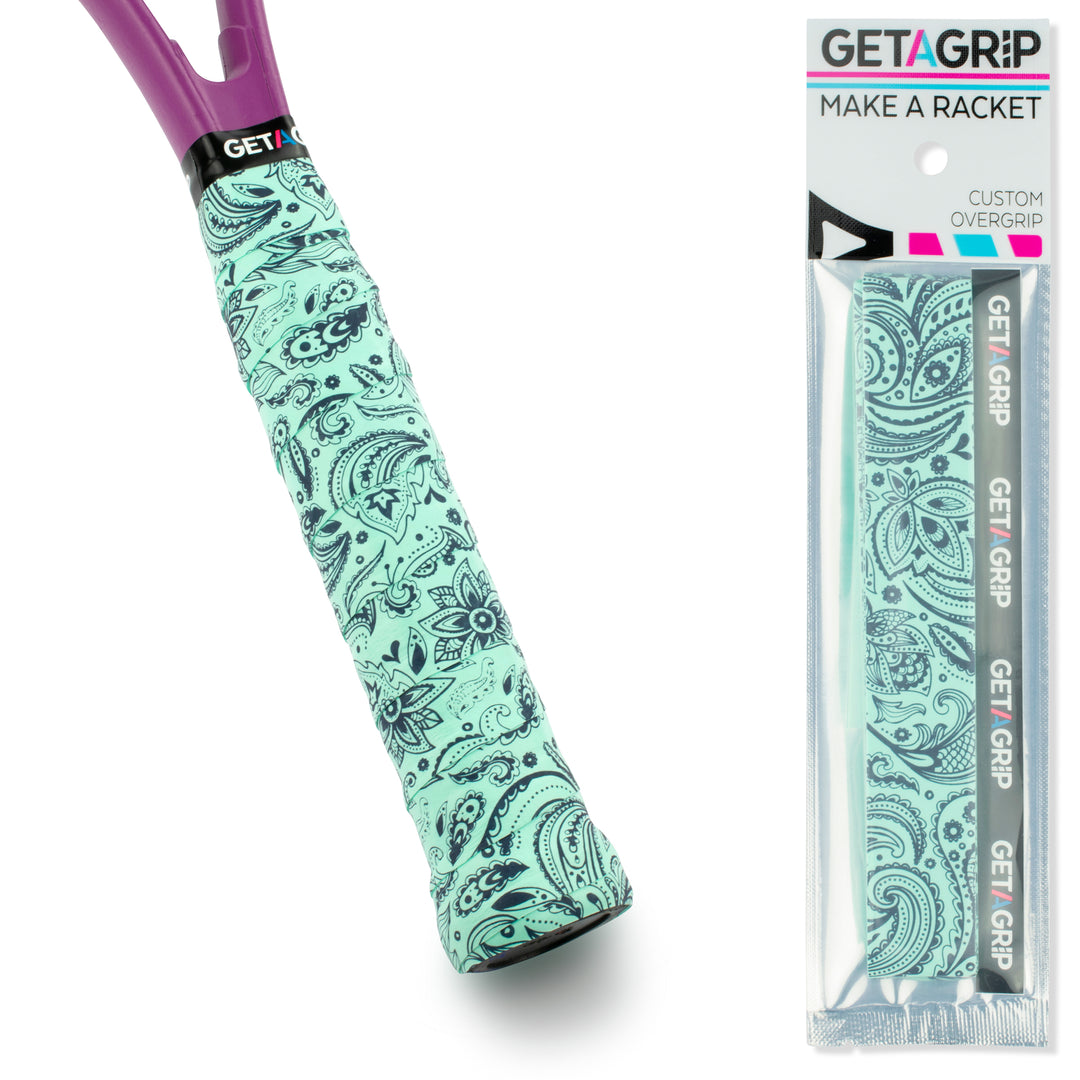 Get a Grip Paisley Plays – Tennis Overgrip