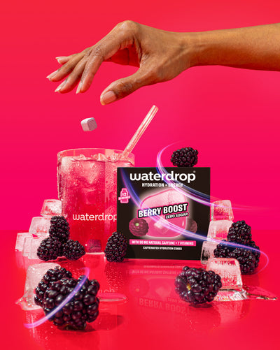 waterdrop® Berry Boost Microenergy Hydration Cubes, 12 Servings