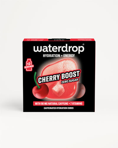 waterdrop® Cherry Boost Microenergy Hydration Cubes, 12 Servings