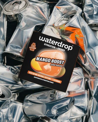 waterdrop® Mango Boost Microenergy Hydration Cubes, 12 Servings