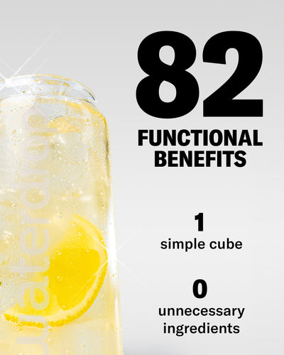 waterdrop® Lemon-Mint Recharge Microlyte Hydration Cubes, 12 Servings