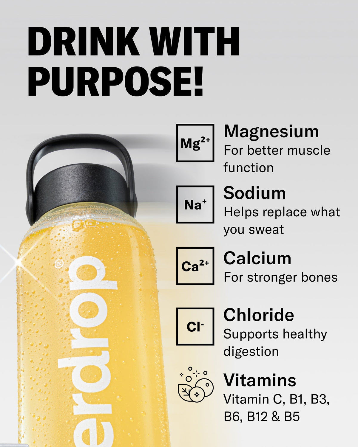 waterdrop® Orange Recharge Microlyte Hydration Cubes, 12 Servings