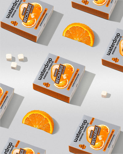 waterdrop® Orange Recharge Microlyte Hydration Cubes, 12 Servings
