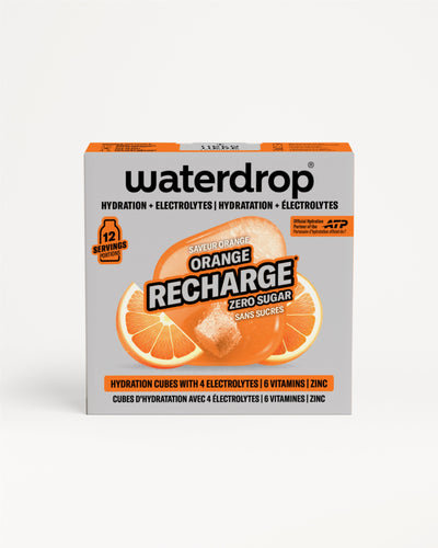 waterdrop® Orange Recharge Microlyte Hydration Cubes, 12 Servings