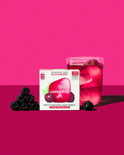 waterdrop® Blackberry Microdrink Hydration Cubes, 12 Servings