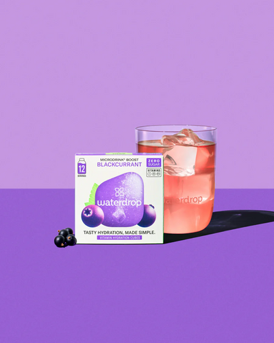 waterdrop® Blackcurrant Microdrink Hydration Cubes, 12 Servings