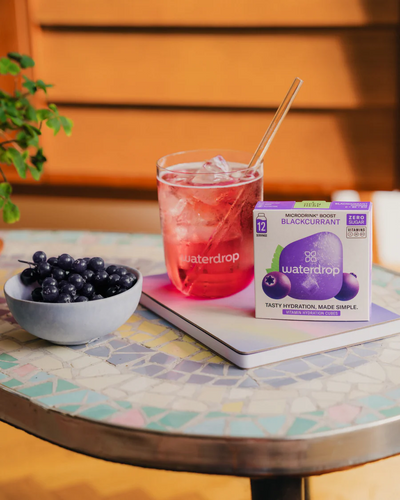 waterdrop® Blackcurrant Microdrink Hydration Cubes, 12 Servings